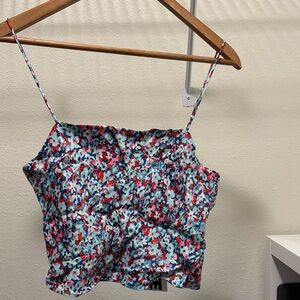 Rotate floral crop top